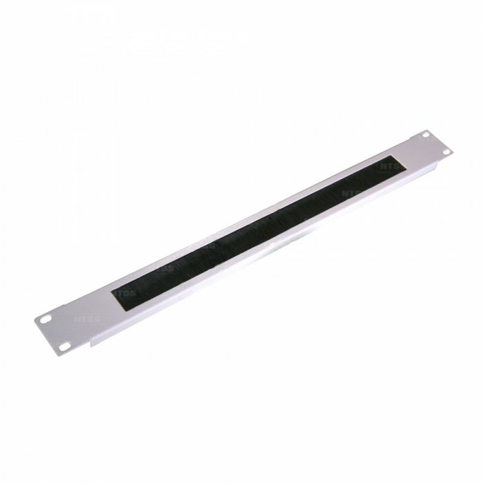 Организатор щеточный NTSS, крепление 19 1U, серый RAL 7035