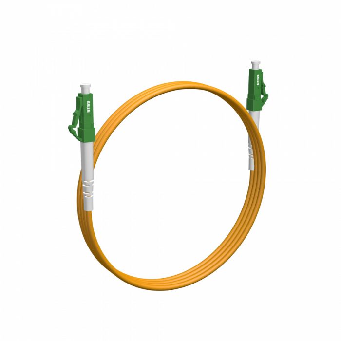 Армированный шнур оптический NTSS PREMIUM spc LC/APC-LC/APC 9/125 3.0мм 2м LSZH (патч-корд)