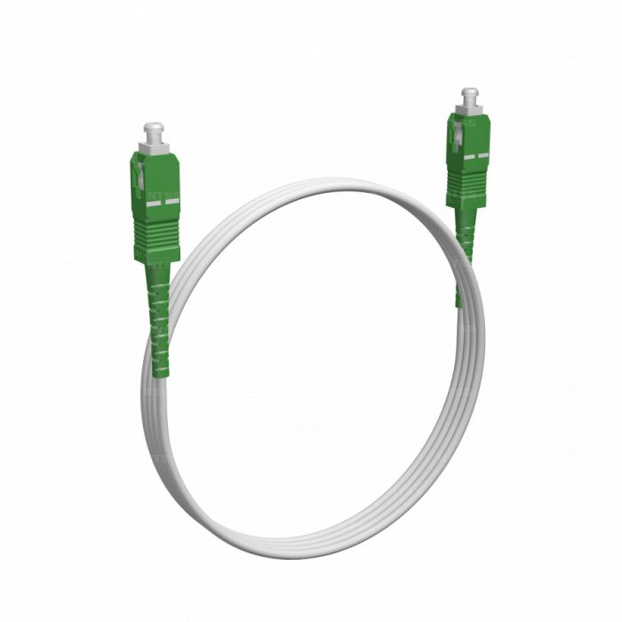 Шнур оптический NTSS spc SC/APC-SC/APC 9/125 G.657A1 3.0мм 2м LSZH (патч-корд)