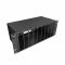 Кросс NTSS оптический 19'' укомплектованный 4U, 144 порта SC/UPC, 50/125 мкм ОМ4 (планки, сплайс-кассета 5шт, пигтейлы, КДЗС, адаптеры) черный RAL 9005