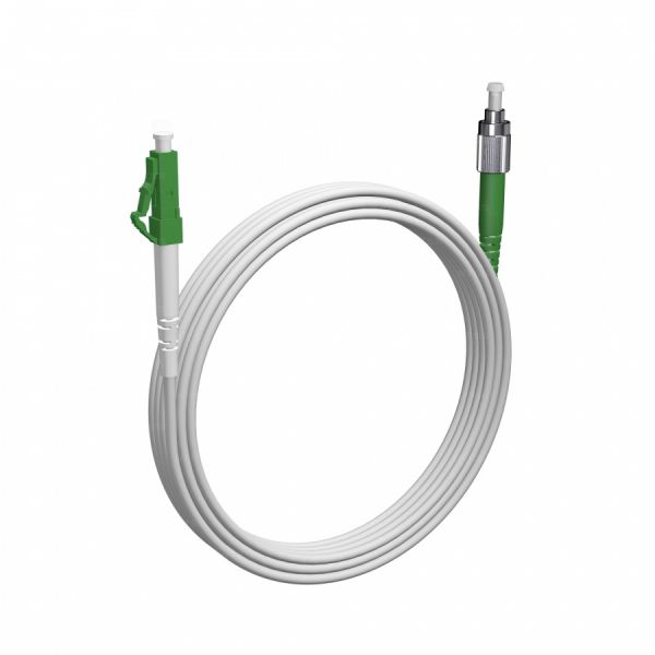 Шнур оптический NTSS spc LC/APC-FC/APC 9/125 G.657A1 3.0мм 7м LSZH (патч-корд)