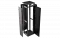 Шкаф телекоммуникационный напольный 19", 47U (800x800), ШТ-НП-М-47U-800-800-М-Ч, передняя дверь металл, черный ССД