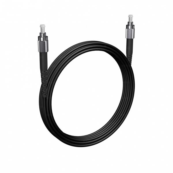 Шнур оптический NTSS PREMIUM spc FC/APC-FC/APC 9/125 3.0мм 5м черный LSZH (патч-корд)