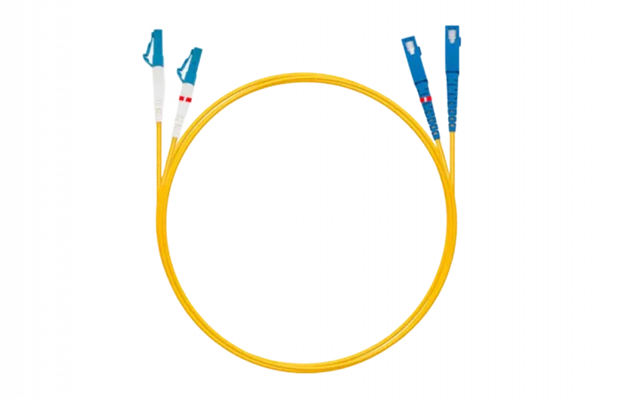 Шнур ШОС-2SM/3.0  мм-LC/UPC-SC/UPC-2.0  м
