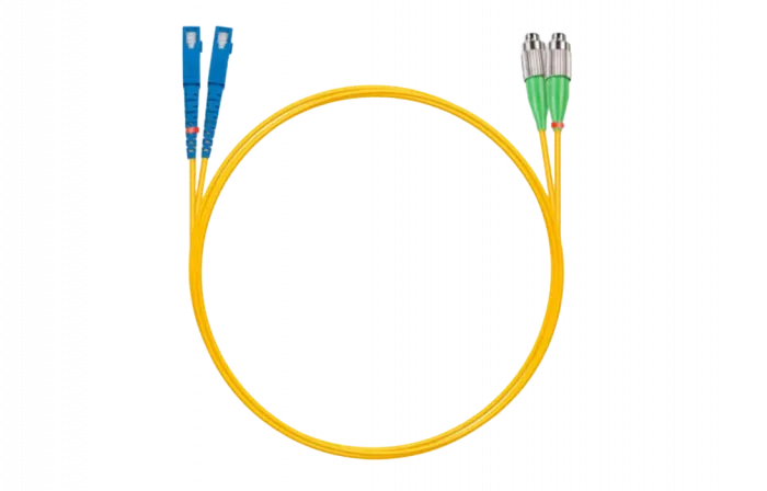 Шнур ШОС-2SM/3.0  мм-FC/APC-SC/UPC-1.0  м