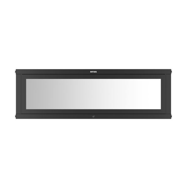 Секция крыши системы изоляции NTSS обслуживаемая с окном, ширина коридора 1800 мм, длина 600 мм, RAL 9005 чёрный