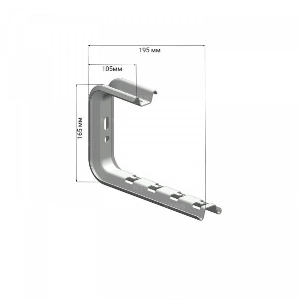 Подвес потолочный NTSS 150 мм быстрой фиксации (омега профиль)