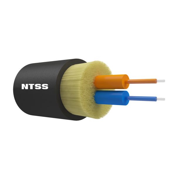 Оптический кабель распределительный NTSS PREMIUM IN/OUT, 2 волокна OS2, 9/125, LSZH(нг(A)-HF), черный
