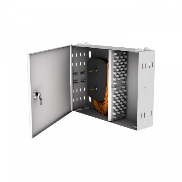 Кросс настенный NTSS PREMIUM, предсобранный, 24 порта FC/UPC, 50/125 мкм