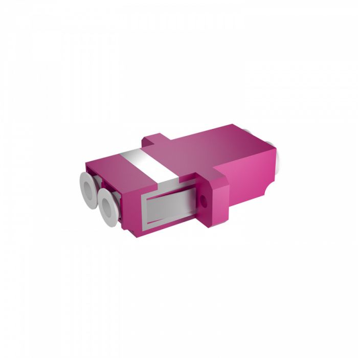 Адаптер оптический NTSS PREMIUM дуплекс LC OM4 MAGENTA