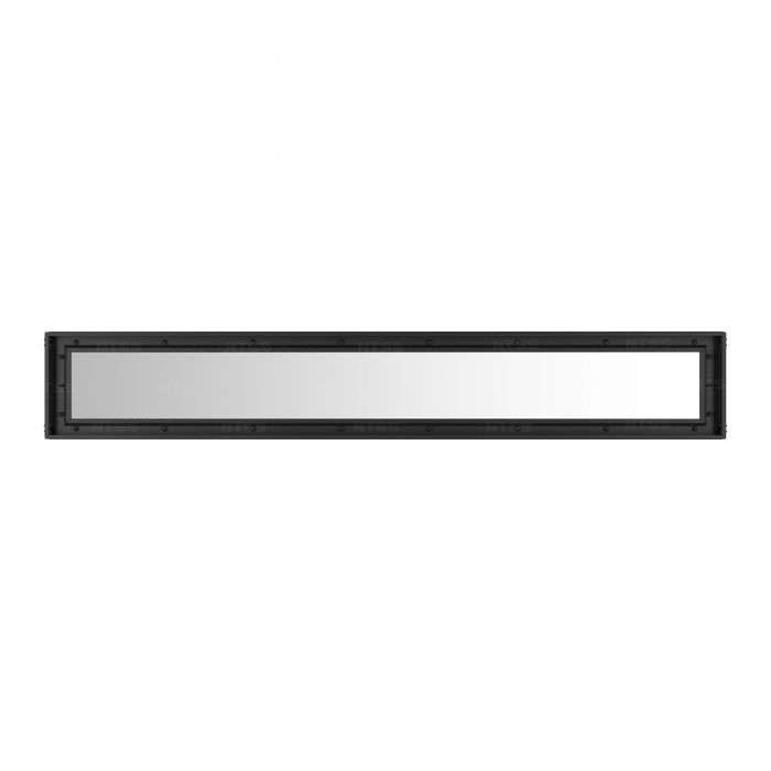 Секция крыши системы изоляции NTSS необслуживаемая с окном, ширина коридора 1800 мм, длина 300 мм, RAL 9005 чёрный