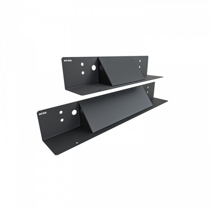 Кронштейн крепления для шкафа PC к полу усиленный, черный RAL 9005