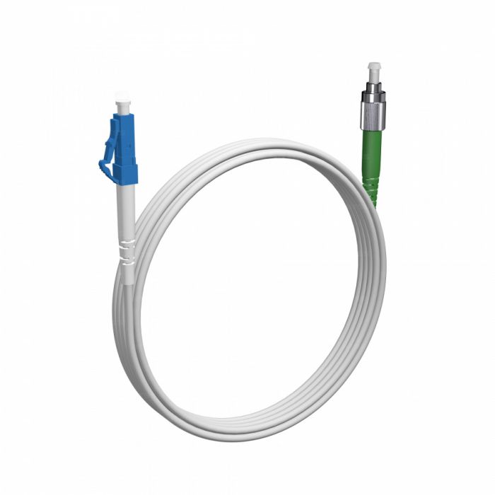 Шнур оптический NTSS PREMIUM spc LC/UPC-FC/APC 9/125 3.0мм 3м LSZH (патч-корд)