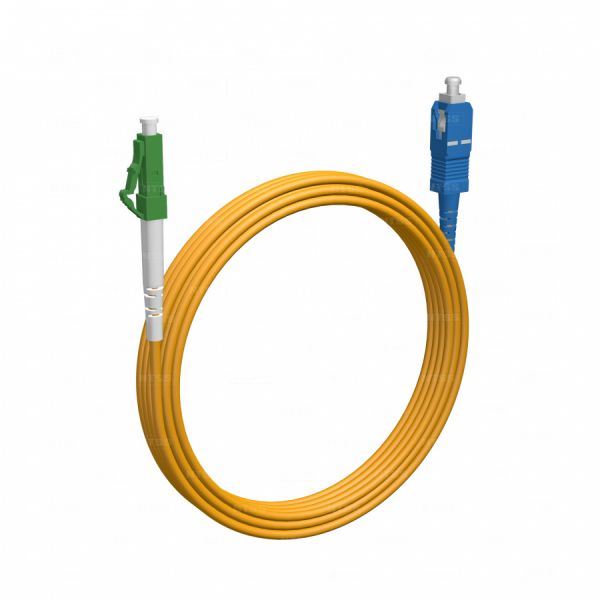 Шнур оптический NTSS spc LC/APC-SC/UPC 9/125 2.0мм 5м LSZH (патч-корд)