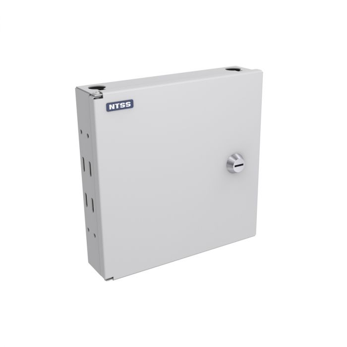 Кросс Распределительный Настенный NTSS Мини до 8 портов FC/ST (дверка с замком+ложемент+сплошная панель внутренняя)