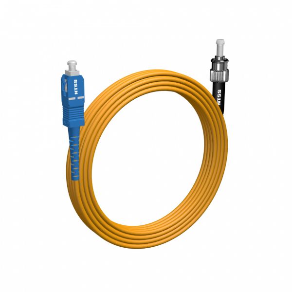 Шнур оптический NTSS spc SC/UPC-ST/UPC 9/125 3.0мм 30м LSZH (патч-корд)