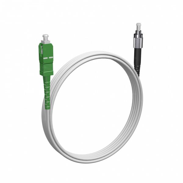 Шнур оптический NTSS spc SC/APC-FC/UPC 9/125 G.657A1 2.0мм 3м LSZH (патч-корд)