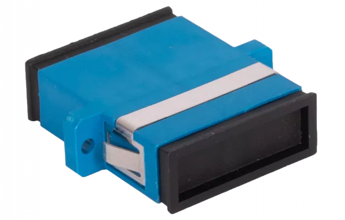 Адаптер (розетка) SC/UPC SM дуплексный с фланцами