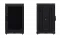 Шкаф телекоммуникационный напольный 19",18U(600x800), ШТ-НП-М-18U-600-800-П-Ч, передняя дверь перфорация, черный ССД