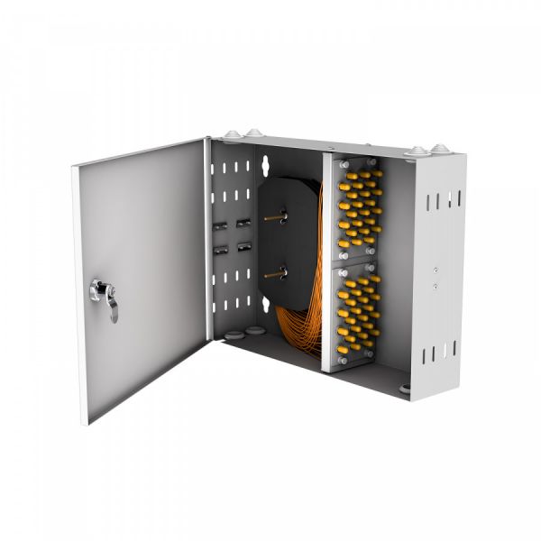 Кросс настенный NTSS PREMIUM, предсобранный, 20 портов ST/UPC, 50/125 мкм