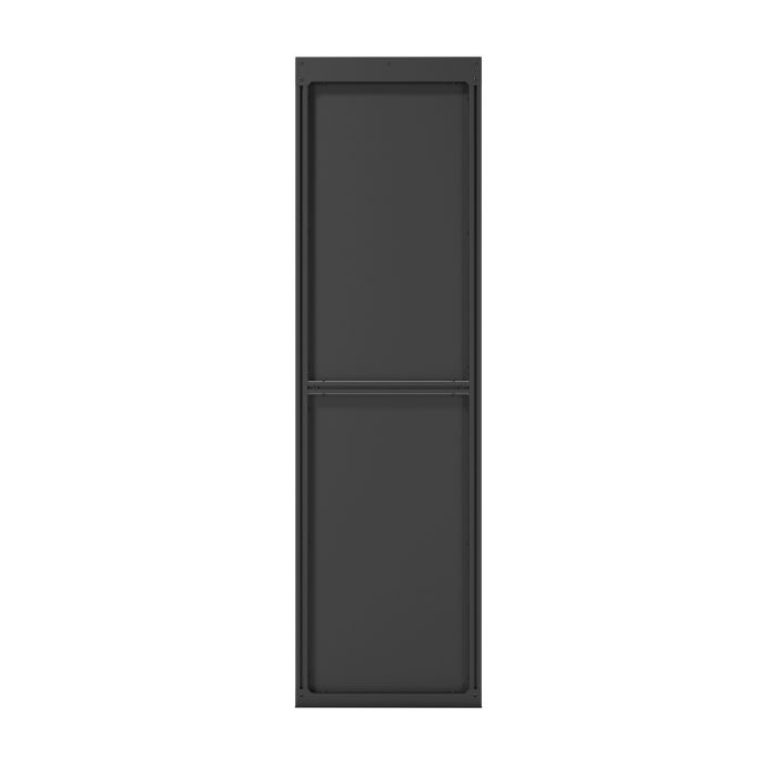 Панель-заглушка системы изоляции NTSS глухая, для установки между шкафов, ширина 600 мм, высота 2000 мм, RAL 9005 чёрный