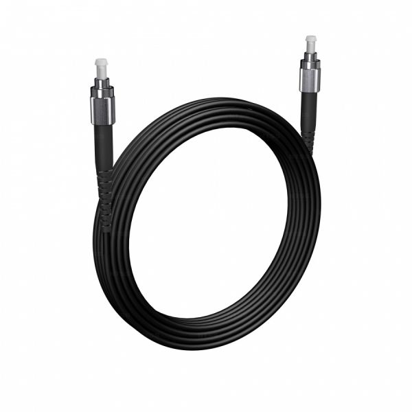 Шнур оптический NTSS spc FC/UPC-FC/UPC 9/125 3.0мм 20м черный LSZH (патч-корд)