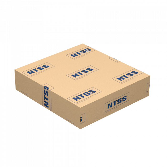 Шкаф настенный телекоммуникационный NTSS LIME 12U 550х450х635мм, 2 профиля 19, дверь стеклянная, боковые стенки несъемные, разобранный, черный RAL 9005
