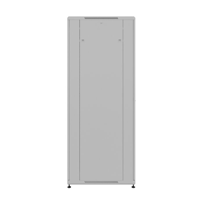 Шкаф напольный универсальный серверный NTSS R 47U 600х800мм, 4 профиля 19, двери перфорированная и сплошная металл, боковые стенки съемные, регулируемые опоры, разобранный, серый RAL 7035