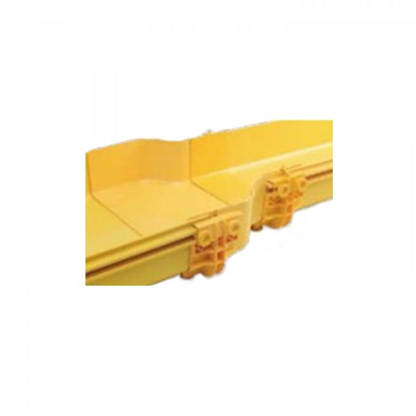 Переходной адаптер прямой NTSS 360-600мм высотой 100мм, желтый