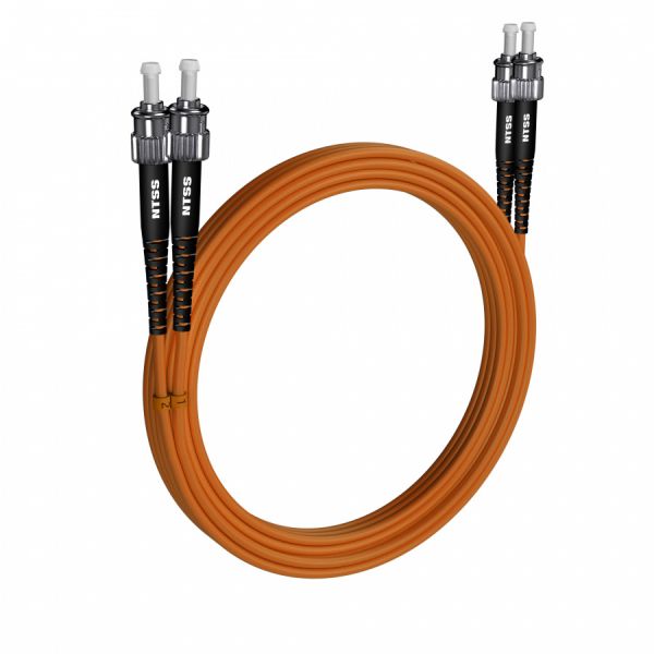 Шнур оптический NTSS dpc ST/UPC-ST/UPC 50/125 2.0мм 20м LSZH (патч-корд)