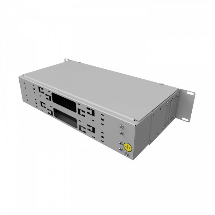 Кросс 19" NTSS PREMIUM, предсобранный 2U, 32 порта SC/UPC, 9/125 мкм