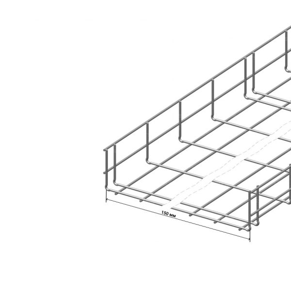 Проволочный лоток NTSS 85х150х3000