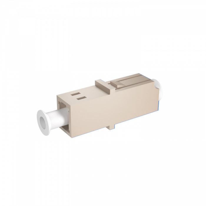 Адаптер оптический NTSS PREMIUM симплекс LC OM2 BEIGE