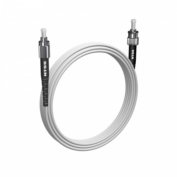 Шнур оптический NTSS PREMIUM spc FC/UPC-ST/UPC 9/125 G.657A1 3.0мм 10м LSZH (патч-корд)