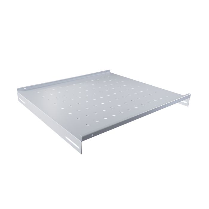 Полка стационарная NTSS 470х350мм, для напольных шкафов глубиной 600мм, серый RAL 7035