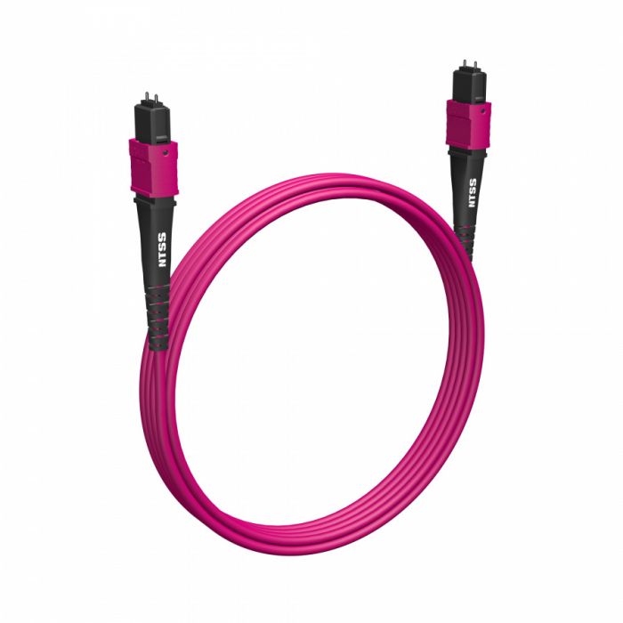 Волоконно-оптическая сборка trunk NTSS 12ов, MPO/UPC (male)-MPO/UPC (male), полярность B, 50/125 OM4, внутренний, 3м, LSZH