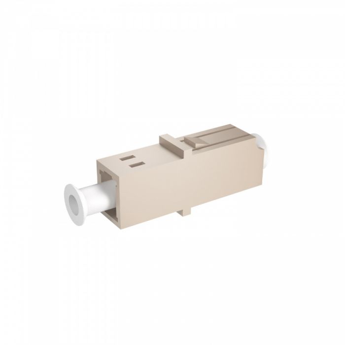 Адаптер оптический NTSS симплекс LC mm (слоновая кость)