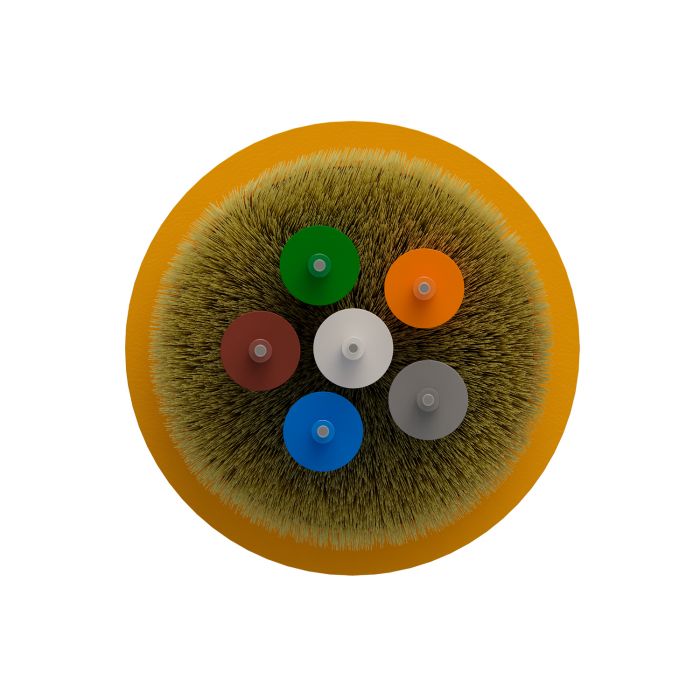 Оптический кабель внутренний NTSS PREMIUM 6 волокон OS2, 9/125, LSZH(нг(A)-HF), жёлтый