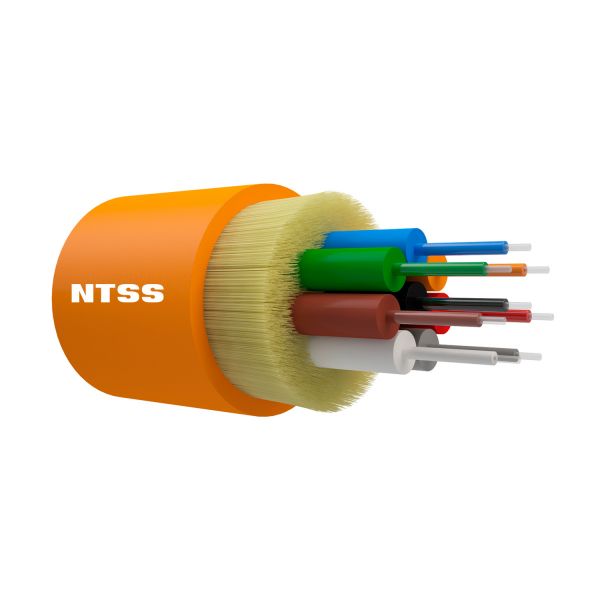 Оптический кабель внутренний NTSS 8 волокон OM1, 62.5/125, LSZH, оранжевый