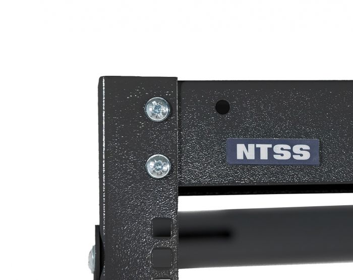 Стойка серверная NTSS OR двухрамная 42U 600-1000мм, комплект ножек, черный RAL 9005