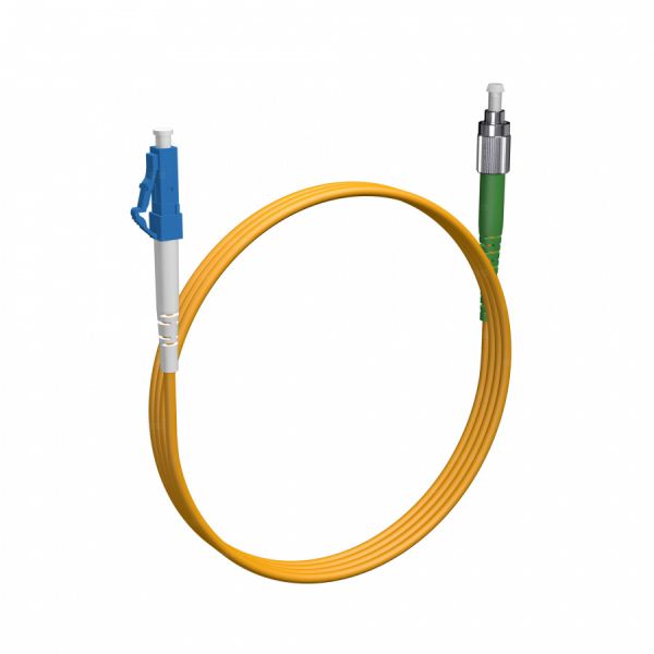 Шнур оптический NTSS spc LC/UPC-FC/APC 9/125 2.0мм 1м LSZH (патч-корд)