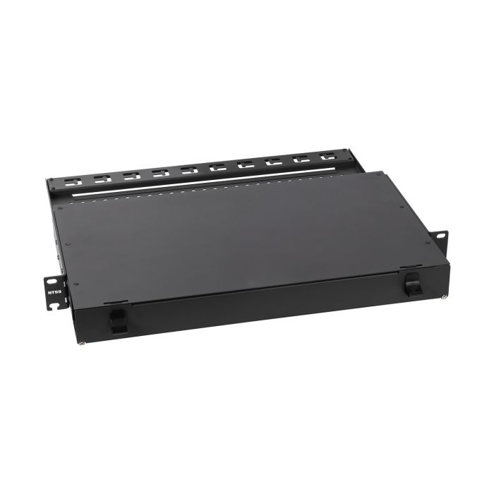 Кросс распределительный стоечный выдвижной 19” NTSS PREMIUM 1U, 8 CSM5 кассет, черный