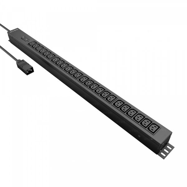 Блок распр.питания NTSS, Basic, 1ф16А, 3.7кВт, 1 гидр.авт., (24)С13, сталь, 3м каб., вил. IEC 60320 C20