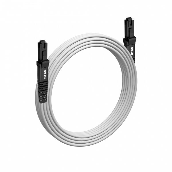 Шнур оптический NTSS dpc MTRJ/female-MTRJ/female 9/125 G.657A1 2.0мм 2м LSZH (патч-корд)