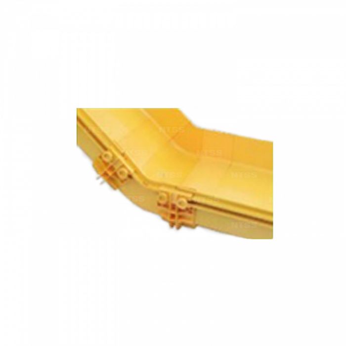 Плавный подъем 45° оптического лотка NTSS 360 мм, желтый