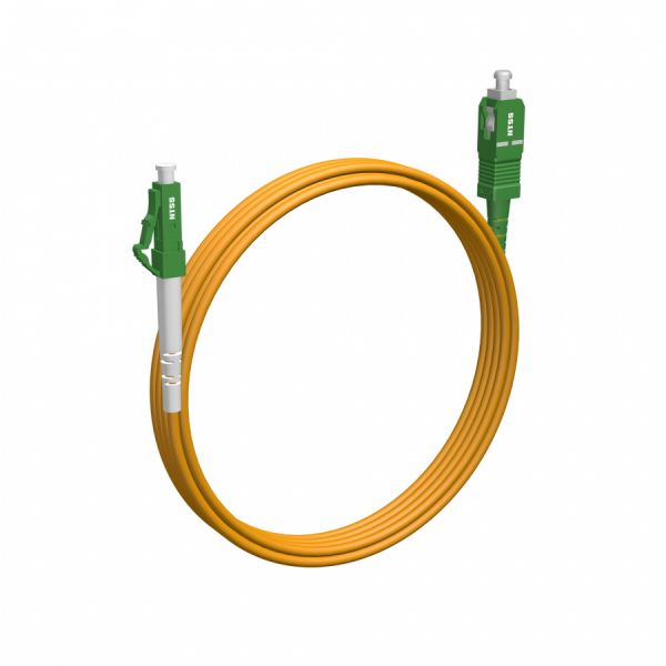 Шнур оптический NTSS spc LC/APC-SC/APC 9/125 2.0мм 4м LSZH (патч-корд)