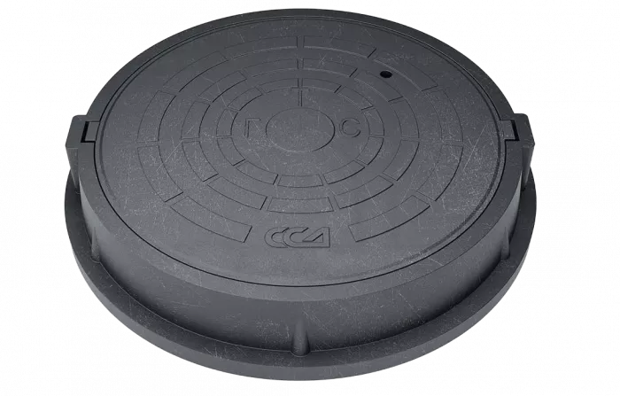 Люк полимерно-композитный тип С с запорным устройством Автодор-ССД ТУ 22.23.19-104-27564371-2021