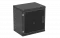 Шкаф телекоммуникационный настенный разборный черный 19”,12U(600x350), ШТ-НСр-12U-600-350-П-Ч дверь перфорированная ССД