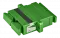 Адаптер (розетка) SC/APC SM дуплексный с фланцами