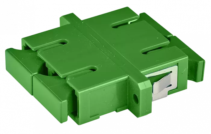 Адаптер (розетка) SC/APC SM дуплексный с фланцами